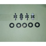 RUBBER O-RING AND METAL VALVE FOR DIGITAL AIR TWIN CHUCK, AIR INFLATOR