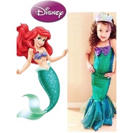 New Disney Girl Ariel Princess Costume Halloween Mermaid Princess Ariel cos Costume