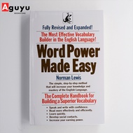 Aguyu-Word Power Made Easy:The Complete Handbook for Building a Superior Vocabulary by Norman Lewis