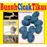 Racun Umpan Pembunuh Mati Tikus Cicak Pest Control Rat Mouse Mice Lizard Killer Bait Poison Granule Pill 诱饵灭鼠药剂