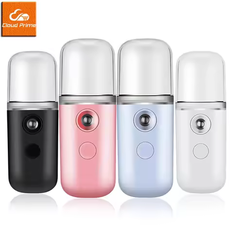 30ml Mini Humidifier Portable Rechargeable Small Facial Steamer Wireless Nano Personal Face Hydrat S