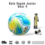 CODE G83H Starwing Specs Junior Children's Soccer Ball Size 4 Football Academy and Pump