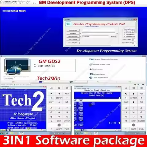 Tech2Win + GDS2 + DPS Development Programming System The Ultimate GM Diagnostic Software Opel Saab U