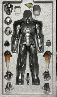 Hottoys Iron Man Mark II mms431-d20 diecast 1/6 figure body set 靚仔冇氧化 有盒
