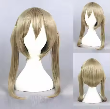 Anime Soul Eater Maka Albarn Cosplay Wig Women Girl Soul Eater Cosplay Halloween Carnival Party Wig