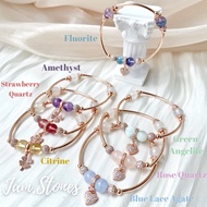 [Jamstones x Lavval] [JS x LV] Charm Stacker Crystal Bracelet