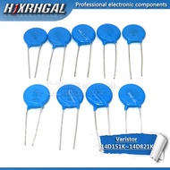 10PCS Varistor 14D151K 14D201K 14D220K 14D221K 14D270K 14D431K 14D470K 14D471K 14D561K 14D621K 14D68