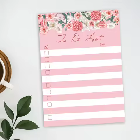 2pcs, To-Do Notepad - 50 Sheet Daily Planner Notebook, 5.5x3.9 Inch, Tear-Off Notepad, Task List, Me