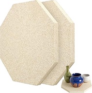 2 Pack Octagon Kiln Shelf, 2.9 Inches Side Length Fires Up to 2280°F for Glass Fusing and Ceramics, 