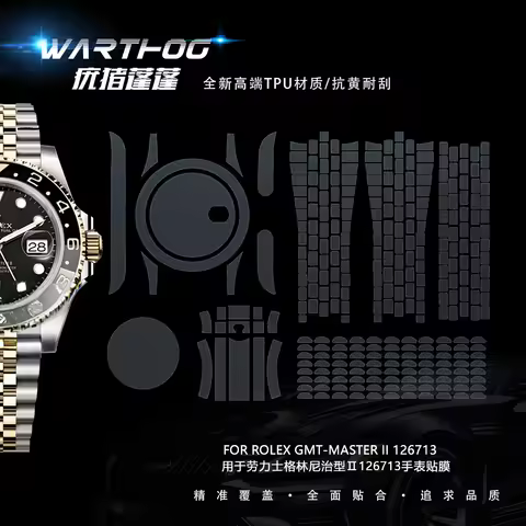 Applicable For Rolex GMT-Master II Series 126713 Plate Strap Models Watch protective Film 40mm Watch