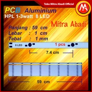 Long Aluminum PCB HPL 8 Watt/ Aluminum PCB Board HPL 8 Watt 59 cm
