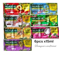 PALMOLIVE SHAMPOO tripid sachet 15mlx6pcs