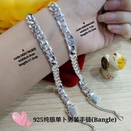 👉925 silver bangle  *sesuai untuk lelaki/perempuan