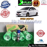 Spring sport 4flex lowered toyota vios ncp93/toyota yaris 07-2013