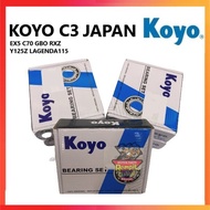 REMPIT KOYO C3 Engine Bearing EX5 C70 GBO Honda Yamaha RXZ SRL 115 SRL115 Y125Z Y125ZR Y125 Full Set Enjin Bearing C3