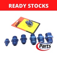 JDM AN Fitting AN~MM - AN4 & AN6 - Blue