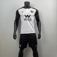 ชุดฟุตบอล ชุดกีฬา ชุดออกกำลังกายผู้ใหญ่ ทีม Fulham เสื้อ+กางเกง เกรด A