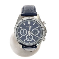 SEIKO mens watches quartz wrist watch analogues -- NVY 8T63-00D0 Direct from Japan Secondhand