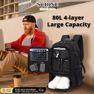 80L 60L Men Backpack Outdoor Climbing Travel Rucksack Sports Camping Hiking Backpack Large School Ba