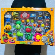 Plants vs. Zombies Toys Giant Wave Beach Peas Riding the Wind Wave Can Launch Bullets Game Figure Do