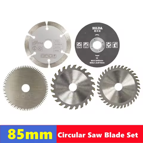 4/5pcs outer diameter 85mm circular saw blade set inner diameter 10/15mm, hard alloy saw blade TCT m