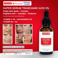 Super Serum Vitamin C + Tranexamic Acid + B3 ANHHANH - Whitens skin, fades dark spots