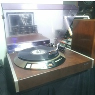 父親節9折💝獨特Vintage Audio ~罕有絕版-🎁，珍藏品~保養極新淨:Vintage Denon  DP3000 Direct Drive 高階直驅黑膠唱盤(原裝日本訂製皮革版底座)華麗皮革