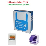 Seiko Ribbon TP-10 TP-20 TP-50 Time Stamping Machine Seiko QR-350 Nideka AP10 Punch Card Machine