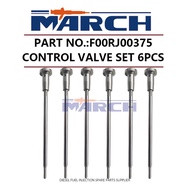 6pcs Diesel Fuel Injector Control Valve F00RJ00375 for Mitsubishi 6M60 6M70 0445120006 ME355278