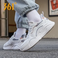 Giày Chạy Bộ Nữ 361 Degree Giày Thể Thao Thường Ngày Mùa Đông Mới Giày Chạy Bộ Chống Thấm Nước Đế Bằ