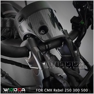 รถจักรยานยนต์สำหรับ Honda Rebel500 Rebel1100 CMX 250 300 1100 CMX500 Handlebar Riser Up กลับย้าย Bracket Handle Bar Mount Clamp Kit