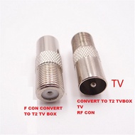 T2 Connector Converter DVB T2 F CON F Join astro cable Convert T2