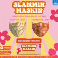 ICONIC 4 PLY MEDICAL MASK BERCORAK (50 PCS)