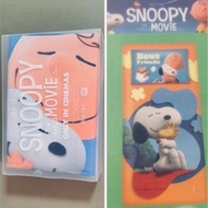 <未開封> 史努比 Snoopy the movie 單人床單連枕袋 single bed sheet with pillow case sealed