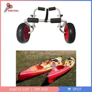 [Prettyia1] Canoe Transport Cart Boat Kayak Canoe Cart Elastic Strap Carrier Cart Canoe Beach Cart