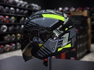 Original Nenki E1 Shadow Grey Open Face Helmet