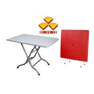 3x3 SquareFoldable Plastic Table/Plastic Table/Study Table/Meja Lipat~3V Brand