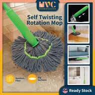 HVC Mop Bamboo Fiber-Removes Dirt and Dust | Wash the Floor Without Getting Tired & Without Wetting 