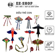 Fire Phoenix Kite - 3, 4, 5 Tails, Children, Free 100m Spinning Line, Competitive Price, EzShop.stor