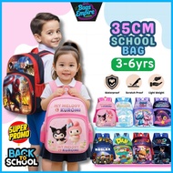 35cm Beg Sekolah Tadika Taska Nursery Kindergarten School Bag Kids Backpacks