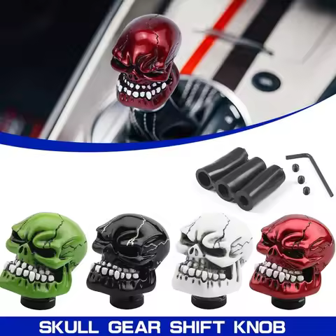 Universal Skull Gear Shift Knob Car Modification Sport Lever Gear Stick For Manual Transmission Head