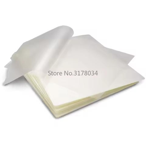 50PCS/lot A4 Thermal Laminating Film PET Plastic Laminator Sheets For Photo Files Card Picture Lamin