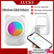 【SG Seller 】 Portable Printer Mini Printer Label Printer Thermal Printer Wireless IOS Android Phone 