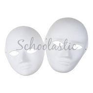 DIY White Mask Jabbawockeez Mask Masquerade Mask Plain Maskara