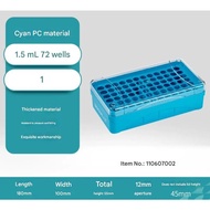 PC polycarbonated microtube Microcentrifuge tube  Box Rack 0.5 1.5 2ml 5ml Centrifuge Storage box ep