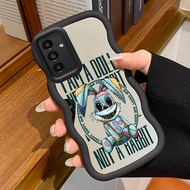 Casing For Samsung A24 Case Casing HP Rabbit Pattern Horror Kesing Kasing Macaron Mirror Cesing Sili