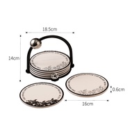 Sand Pot Pad Heat Insulation Mat Dining Table Anti-scalding Cup Mat Ceramic Household High Temperatu