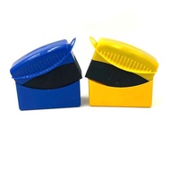 Car Wheel Brush Waxing Crystal Coating Sponge Cleaning Supplies with Cover Polishing Tire Brush Inte