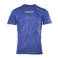 "2025 New Men's LOTTO Dice Print Football Jersey Blue - Breathable Quick Dry Sports Shirt for Soccer