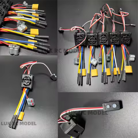 DoubleE RC Excavator EC160E E111 Brushless ESC 60A Electronic Accessories For Oil Pump Driving Motor
